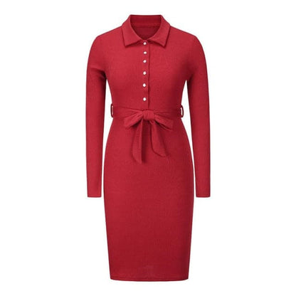 DressBetty - Elegant  Fashion Bandage Sweater Dress