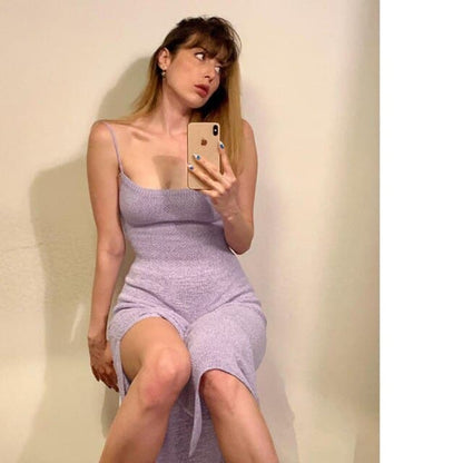 DressBetty -  Beachwear Holiday Knitted Sweater Dress