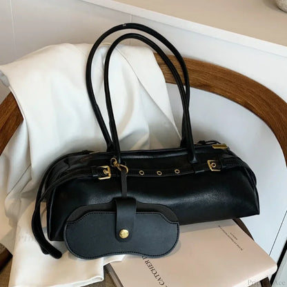 PU Leather Buckle Fashion Shoulder Bag