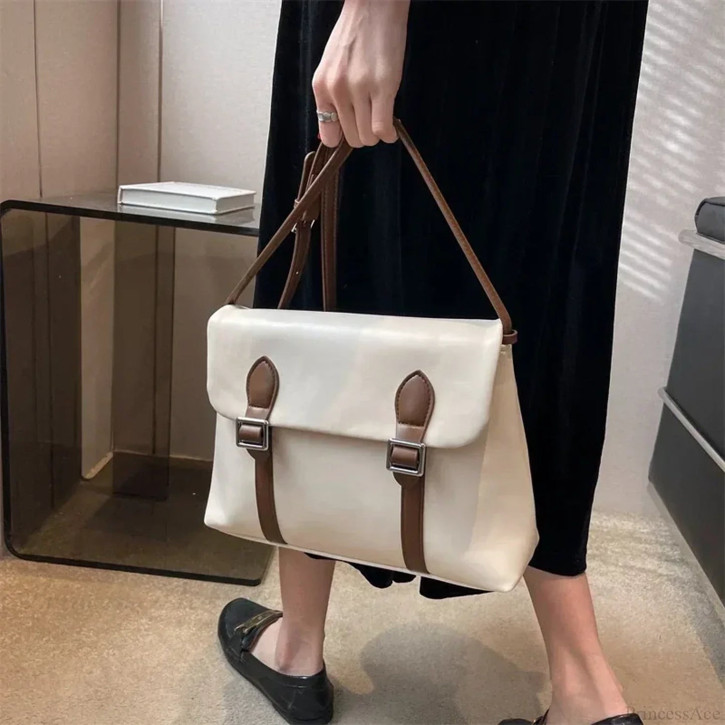 PU Leather Luxury Designer Crossbody Bag