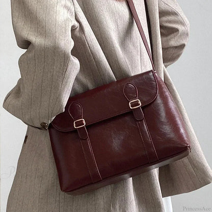PU Leather Luxury Designer Crossbody Bag
