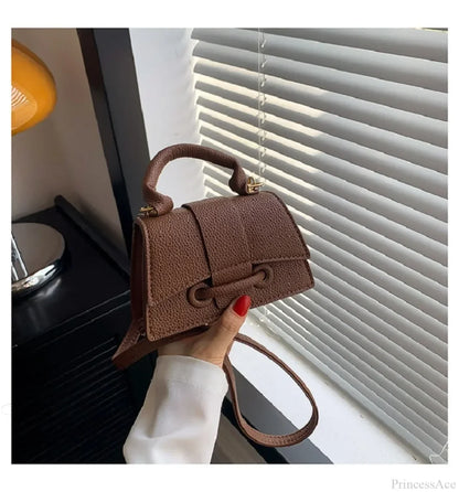 PU Leather Mini Crossbody Bag Designer Women’s Handbag