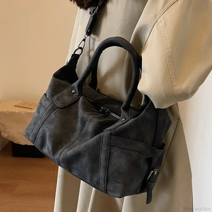 PU Leather Retro Crossbody Shoulder Bag