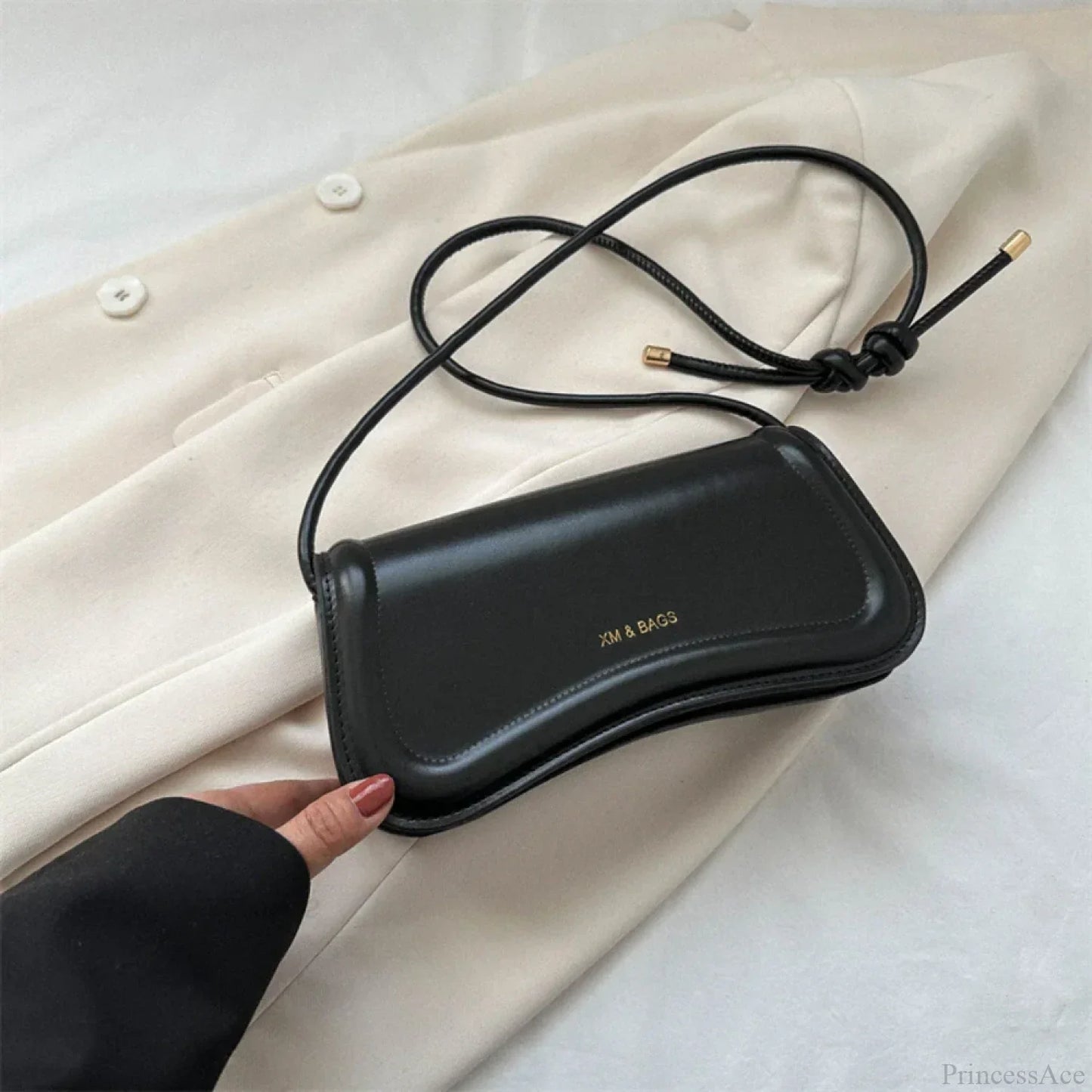 PU Leather Underarm Shoulder Crossbody Bag