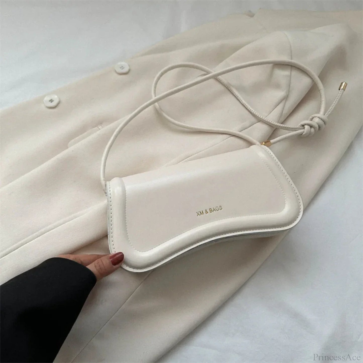 PU Leather Underarm Shoulder Crossbody Bag