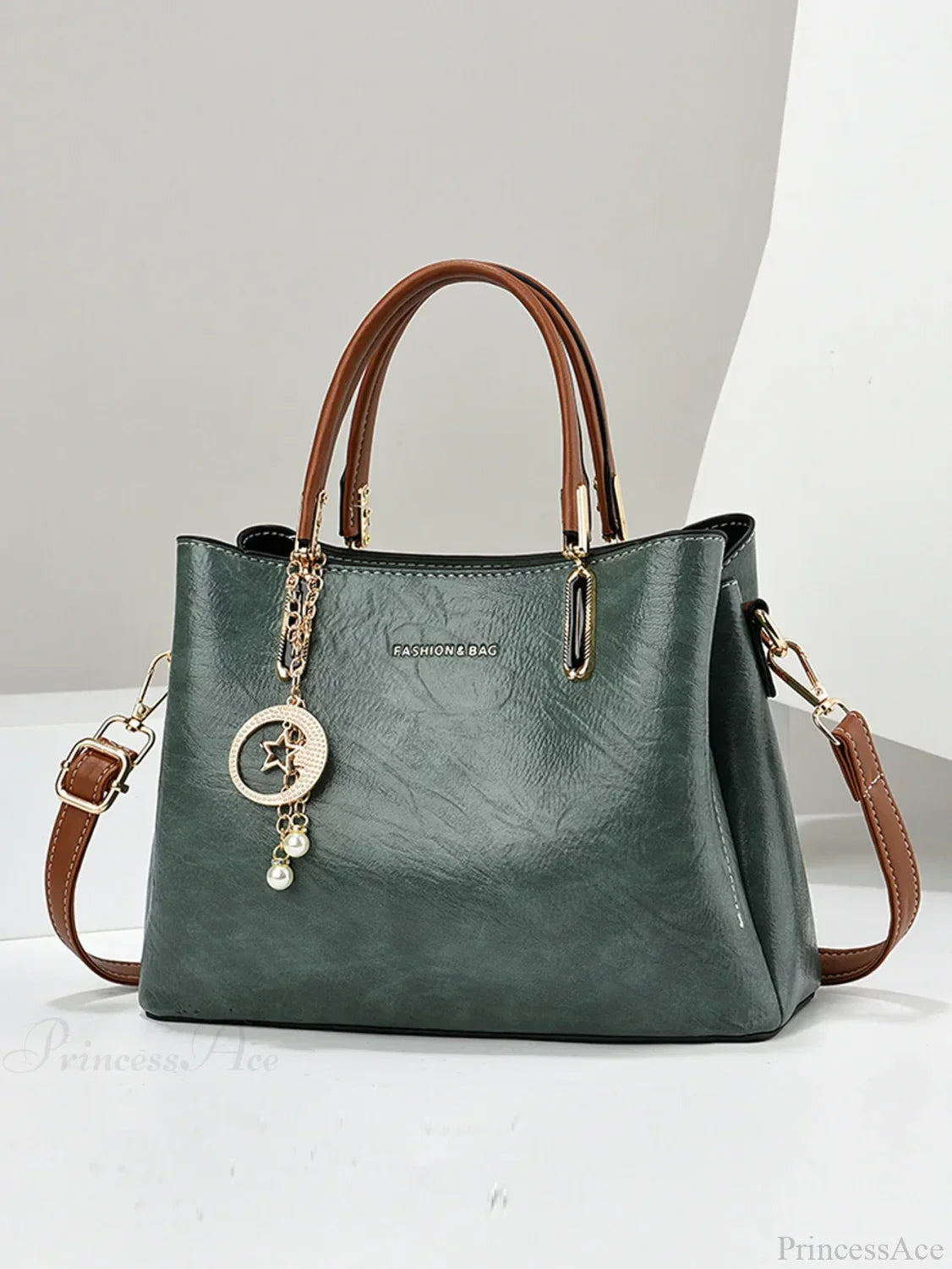 Pure Color Simple Senior Women's Crossbody Handbag