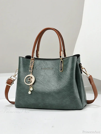 Pure Color Simple Senior Women's Crossbody Handbag