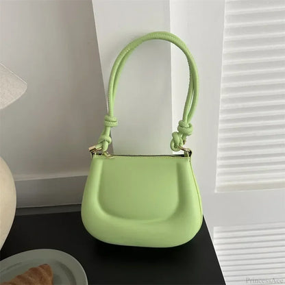 Purple Retro PU Leather Crossbody Shoulder Bag