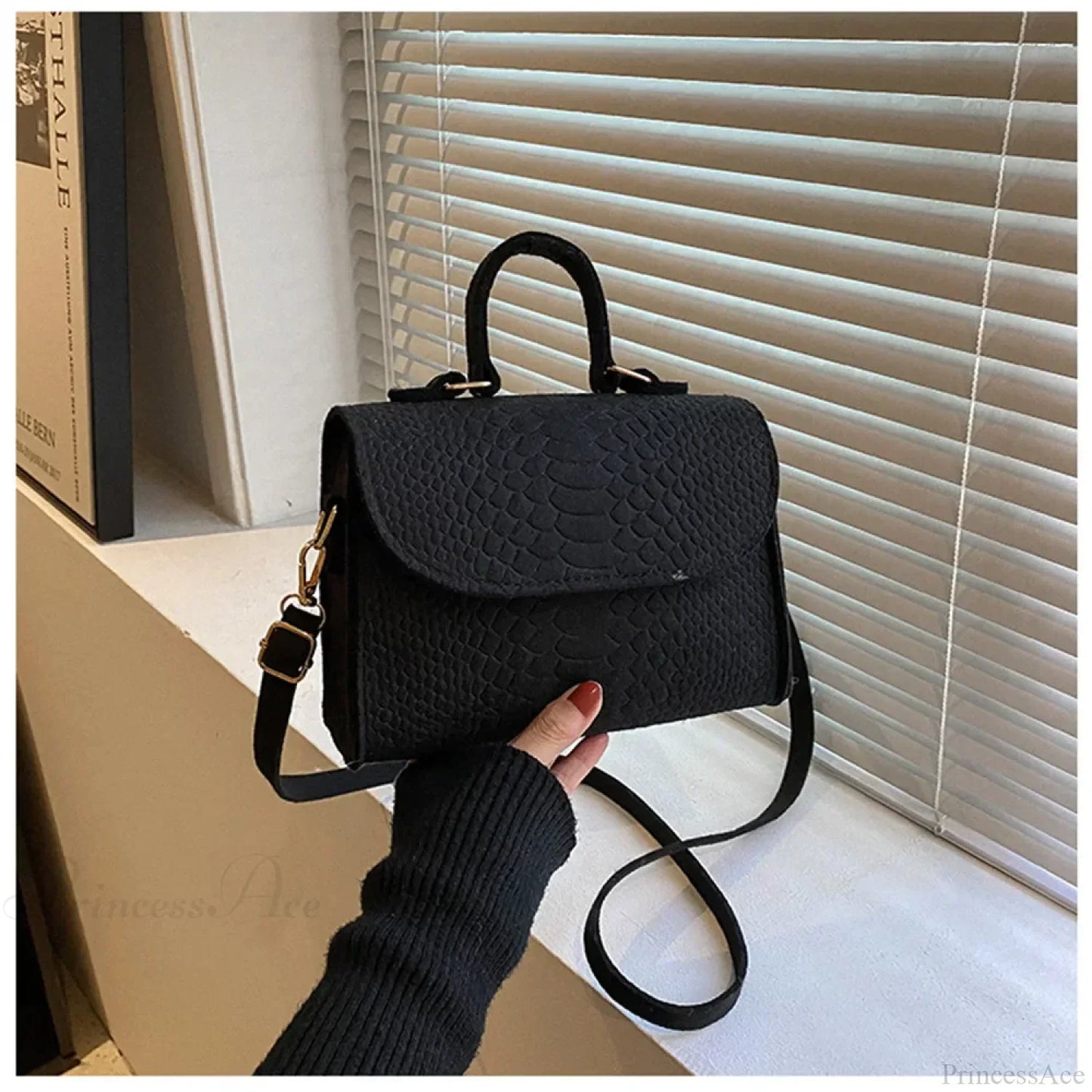 Retro Luxury Square Designer Crossbody