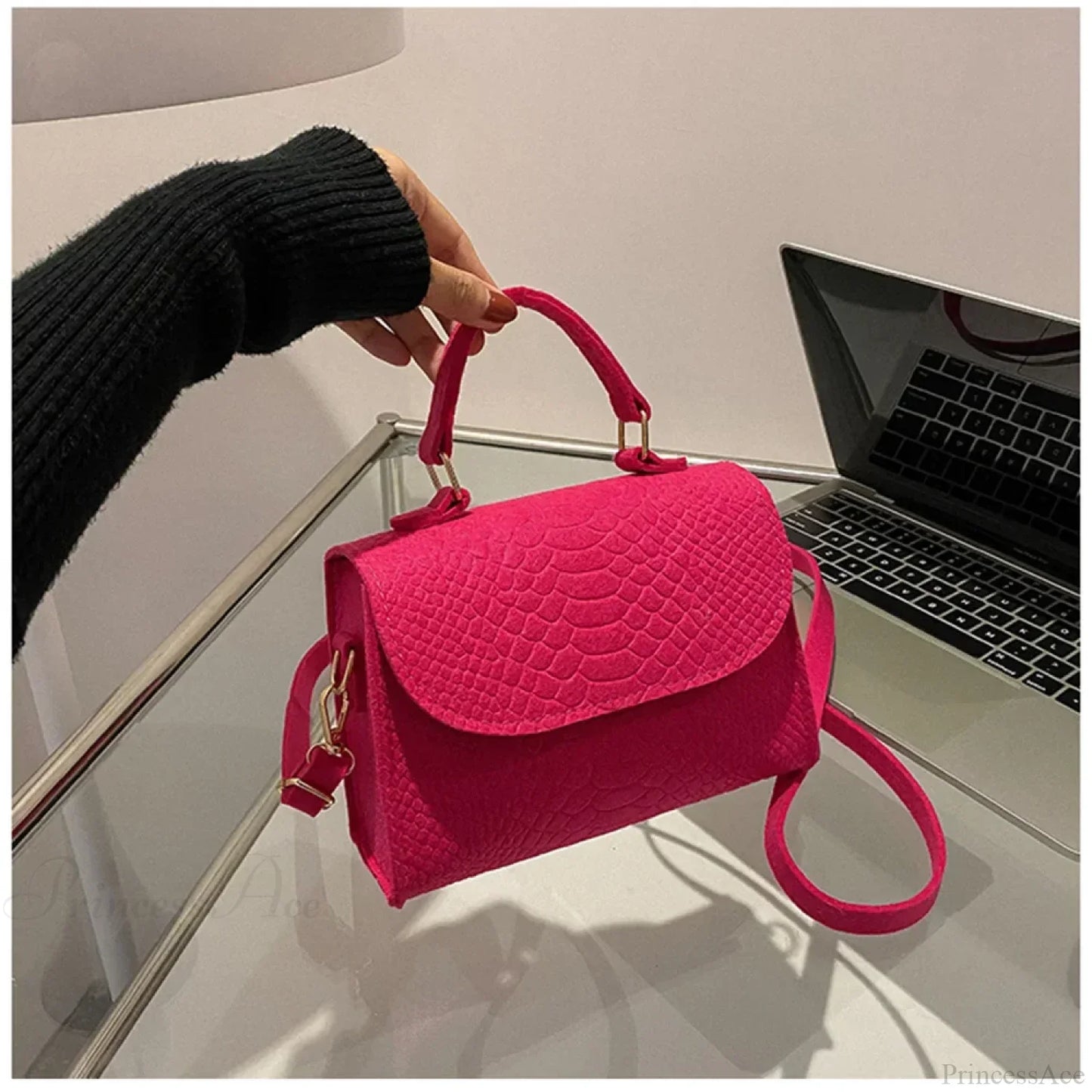 Retro Luxury Square Designer Crossbody