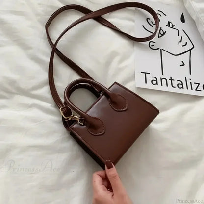 Retro Mini Crossbody Square Handbag Women’s Shoulder Bag