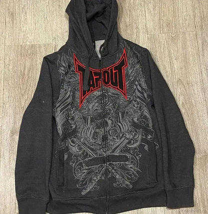Retro Punk Fall Hoodie