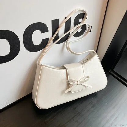 Retro Spring PU Leather Underarm Shoulder Bag