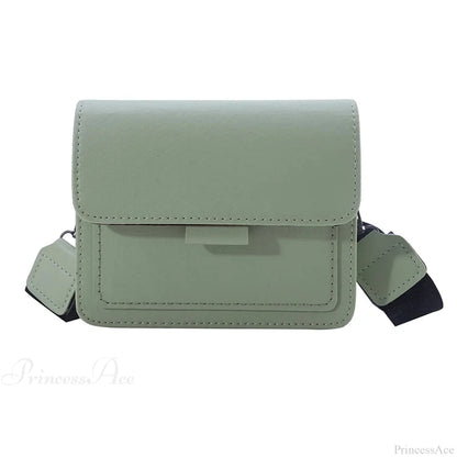 Retro Square Wide Strap Crossbody