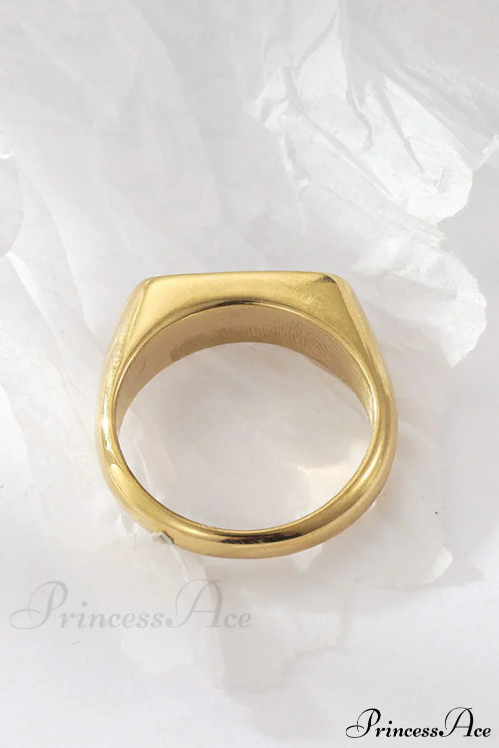 Retro Style Stainless Steel Colorful Opal Rings