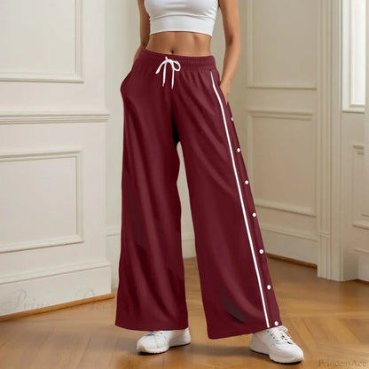 Retro Wide Leg High Street Cargo Pants