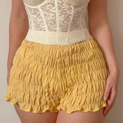 Ruched Wrap Bodycon Micro Short