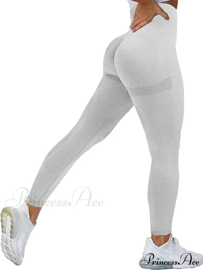 Seamless High Waist Push Up Sexy Gym Black Sports Leggings