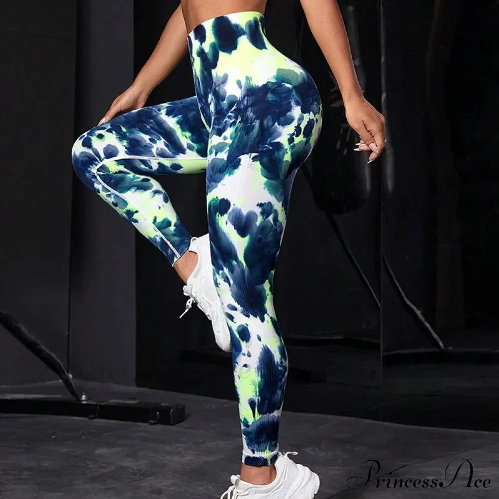 Seamless Knitting Elastic Gym Training Yoga Legging