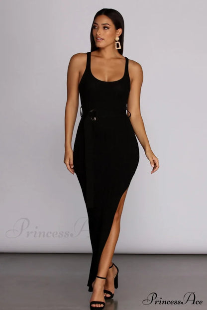 Seductive And Stylish Slinky Maxi Dress