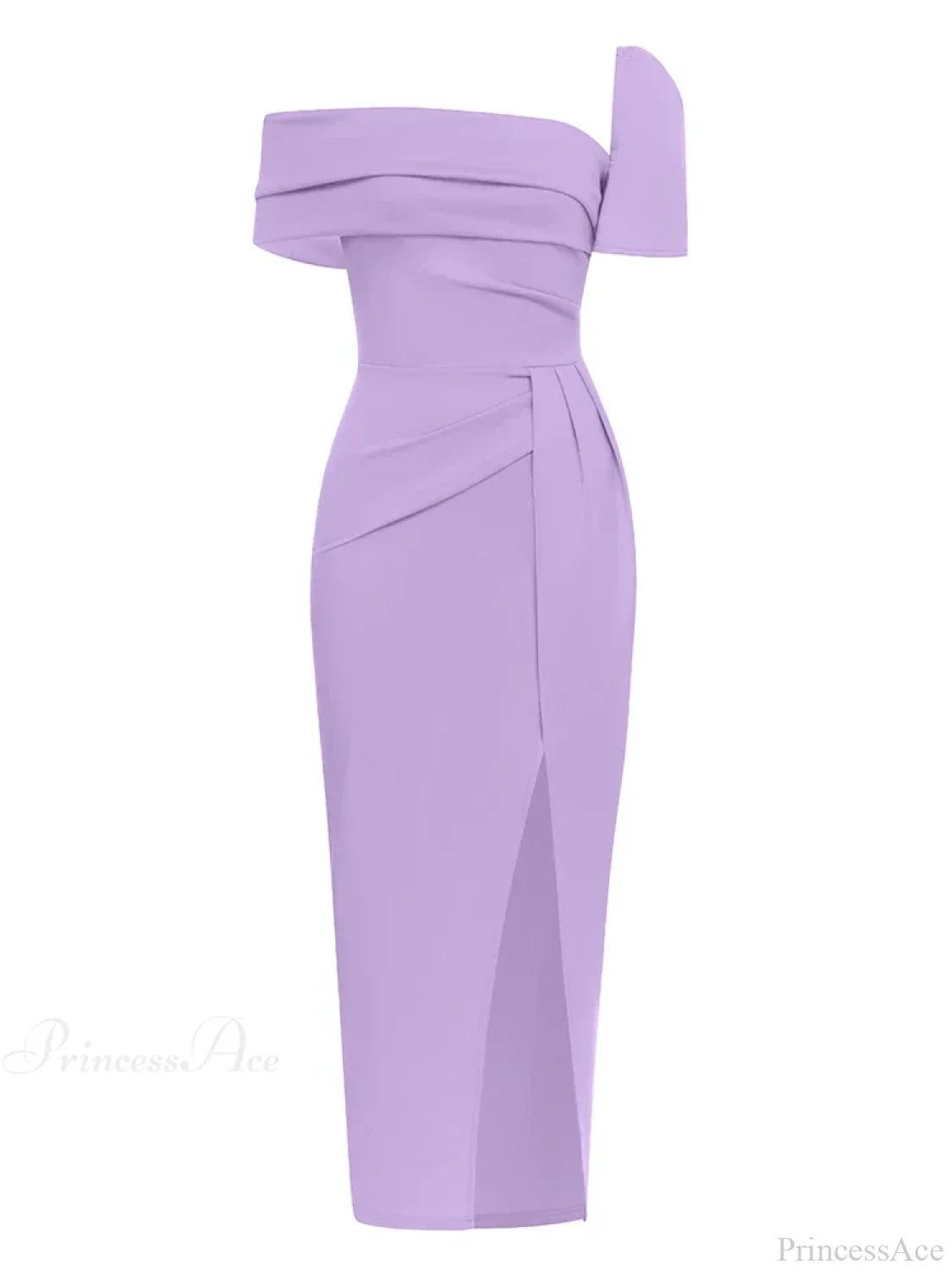 Sexy Square Collar Folds Design Long Dress Short Sleeves Christmas Party Dress