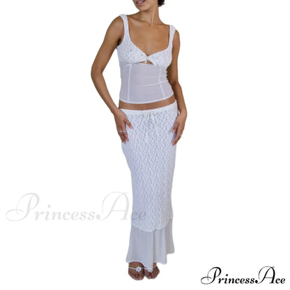 Sexy Y2k Sleeveless Slim Fit Stylish Elegant Trendy Classic Crop Top