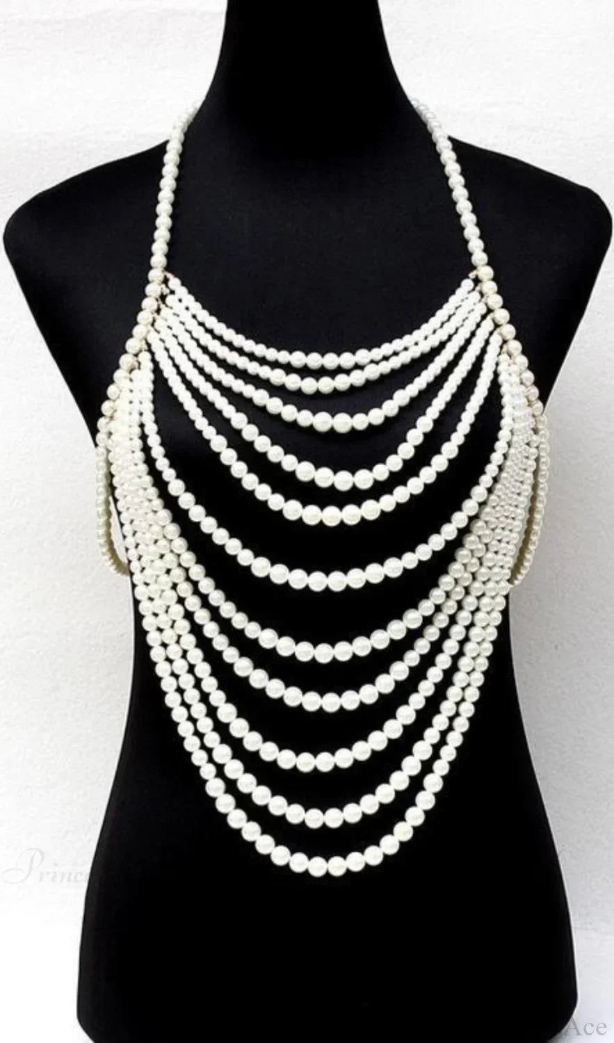 SHAWL WHITE PEARL TOP