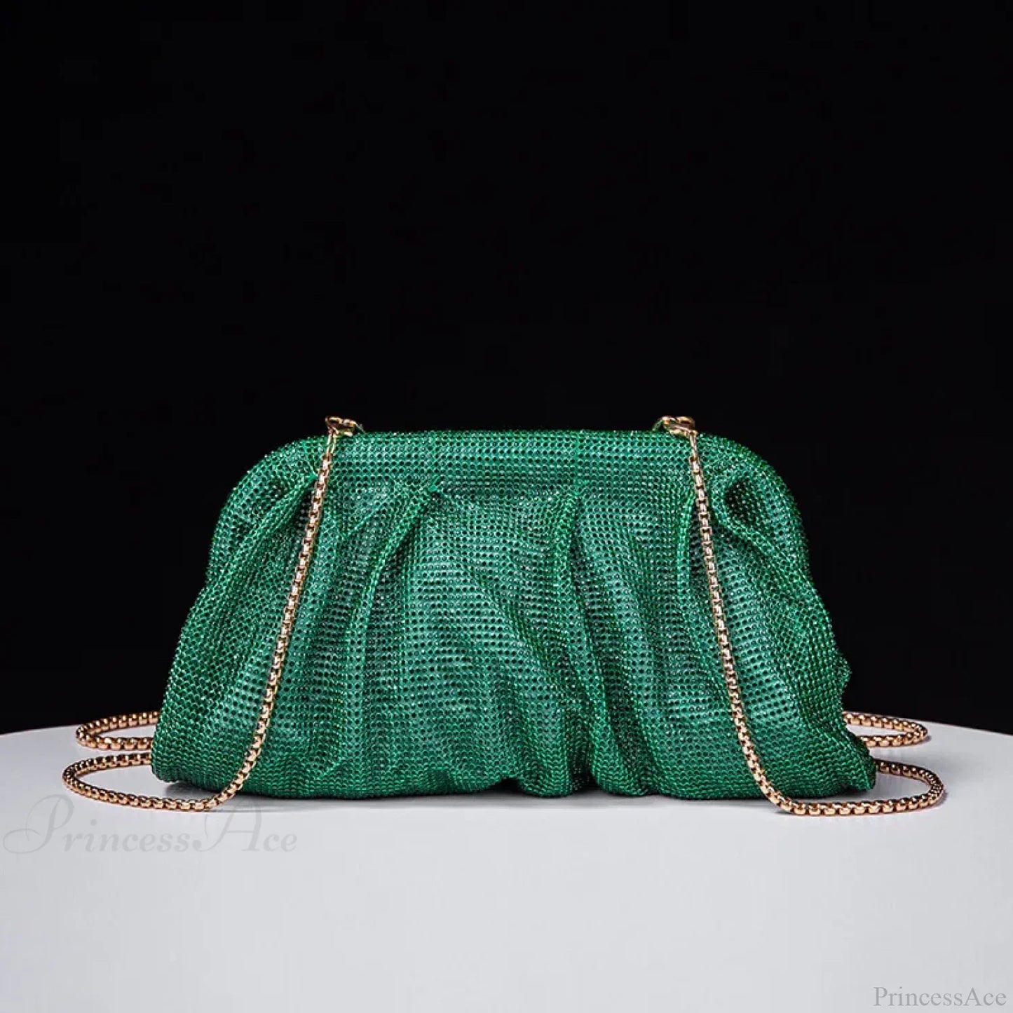Shiny Rhinestone Wedding Clutch Wristlet