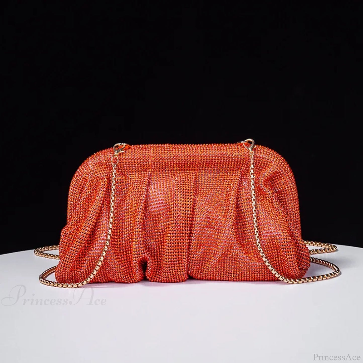 Shiny Rhinestone Wedding Clutch Wristlet