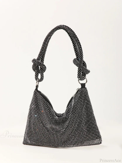 Shiny Rhinestones Elegant Party Wedding Clutch Bag