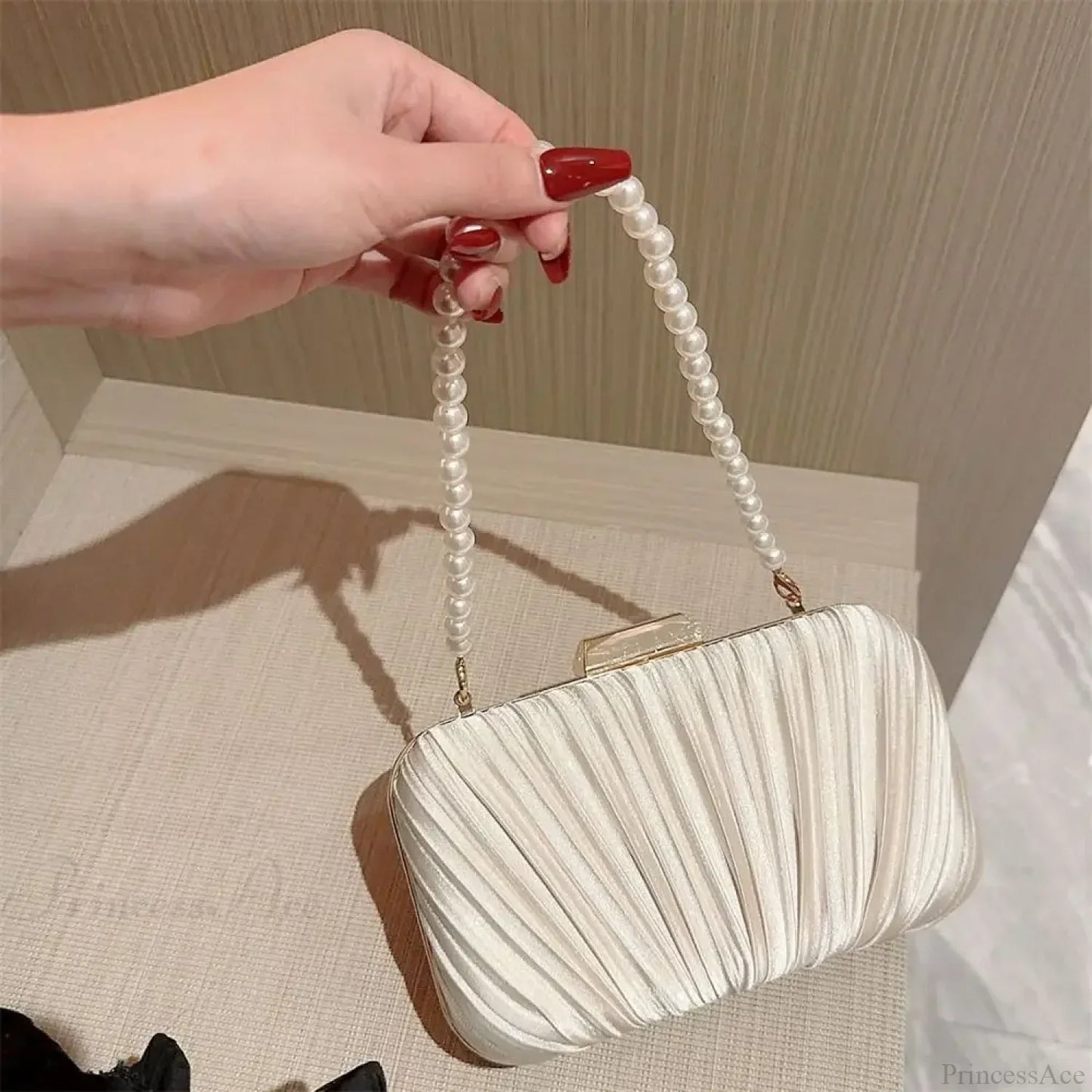 Silk Evening Bag Elegant Fashion Banquet Clutch Bag