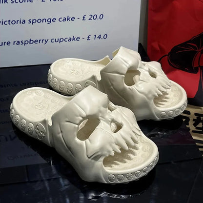 Skull Gothic Elevated Sandal