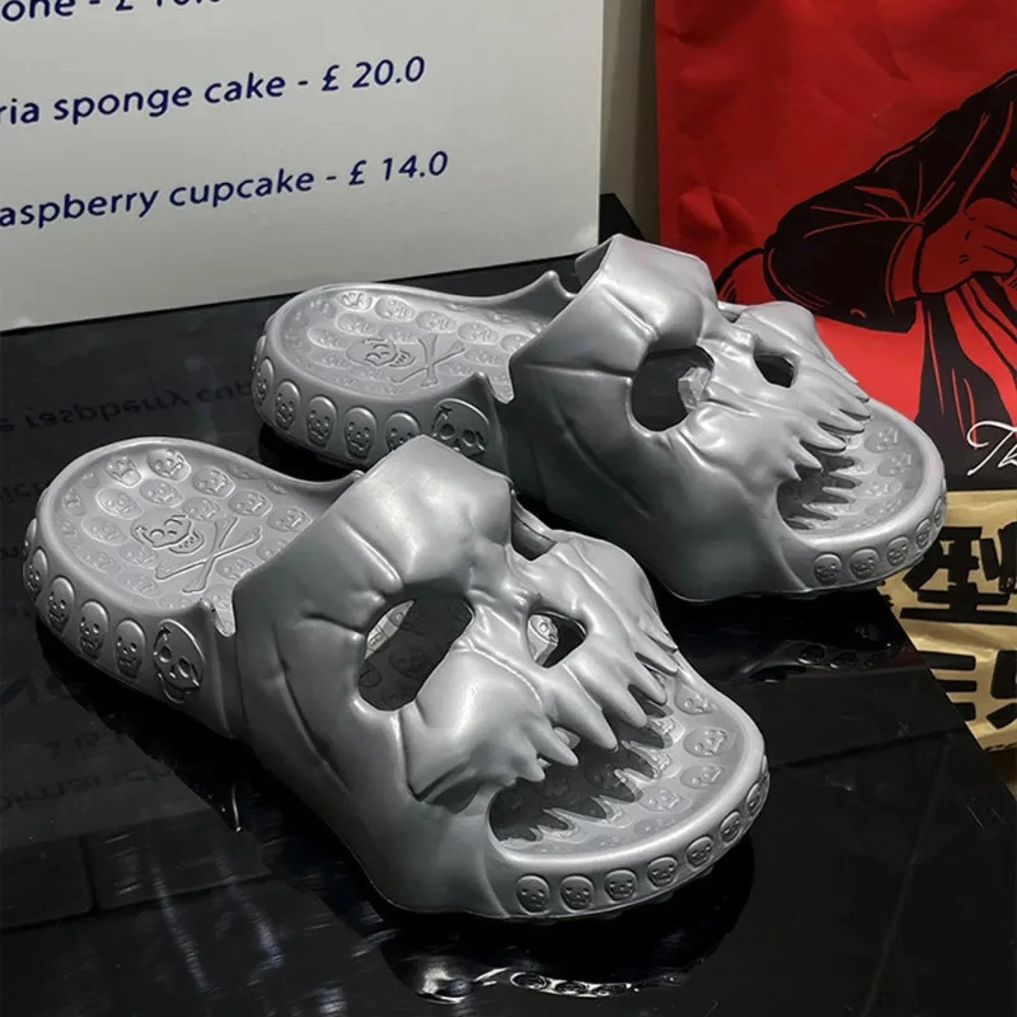 Skull Gothic Elevated Sandal