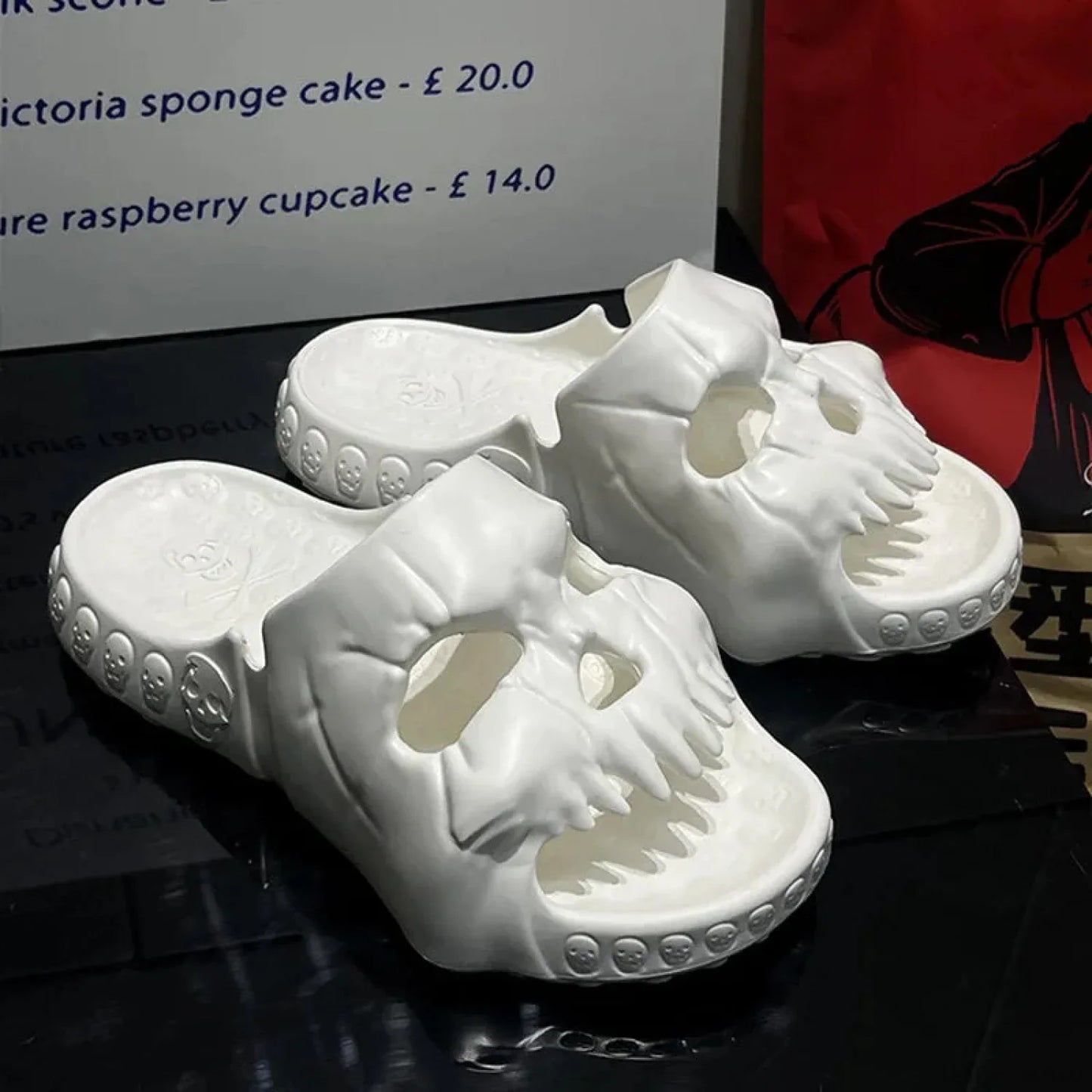 Skull Gothic Elevated Sandal