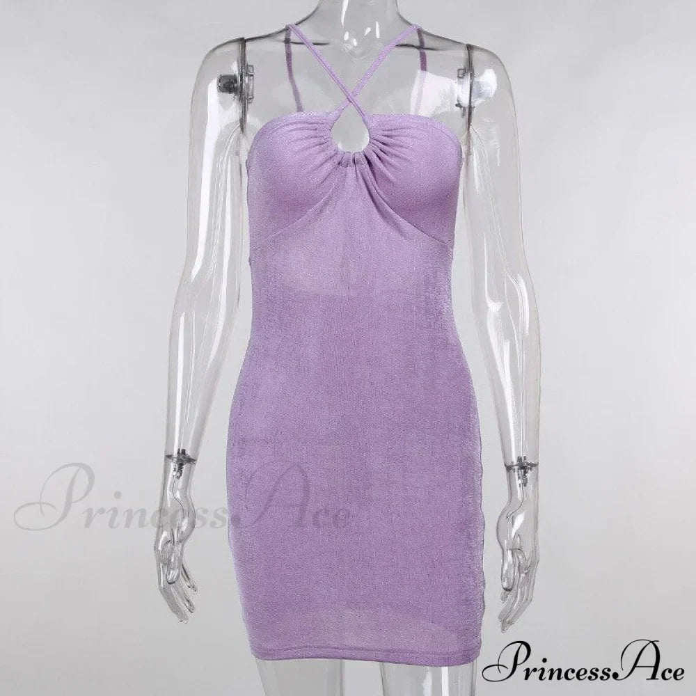Sleeveless Cut Out Sexy Summer Dress
