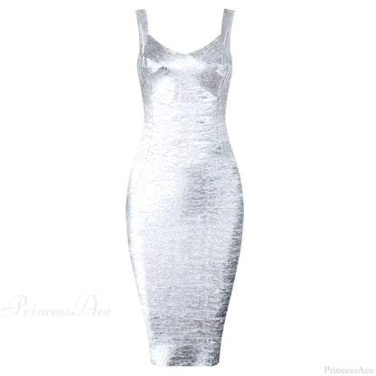 Sleeveless Rayon Bodycon Party Dress