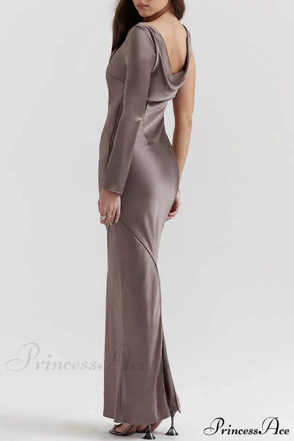 Smoke One Stylish Sleeve Maxi Dress