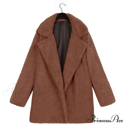 Soft Fur Fashion Plush Coat