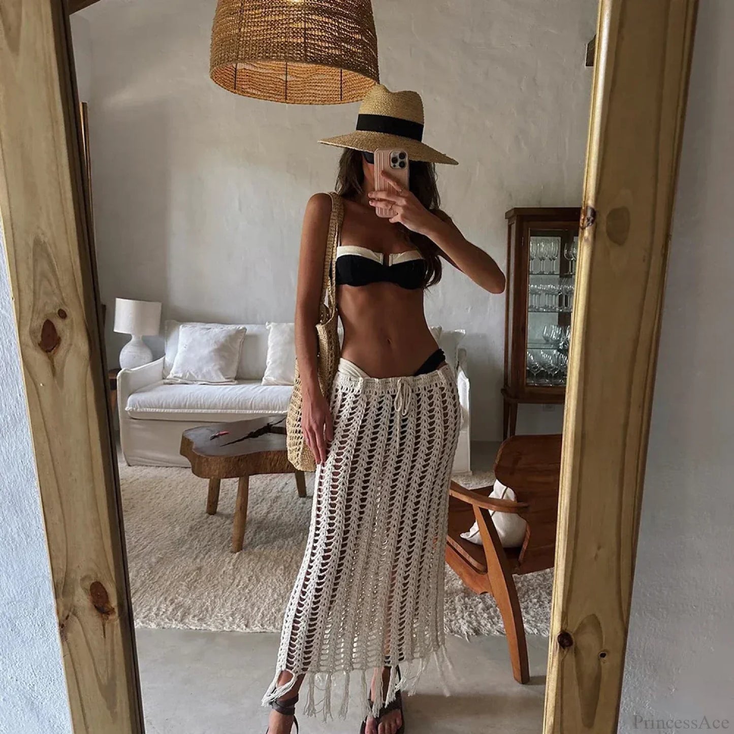 Conjunto de microbikini push up liso