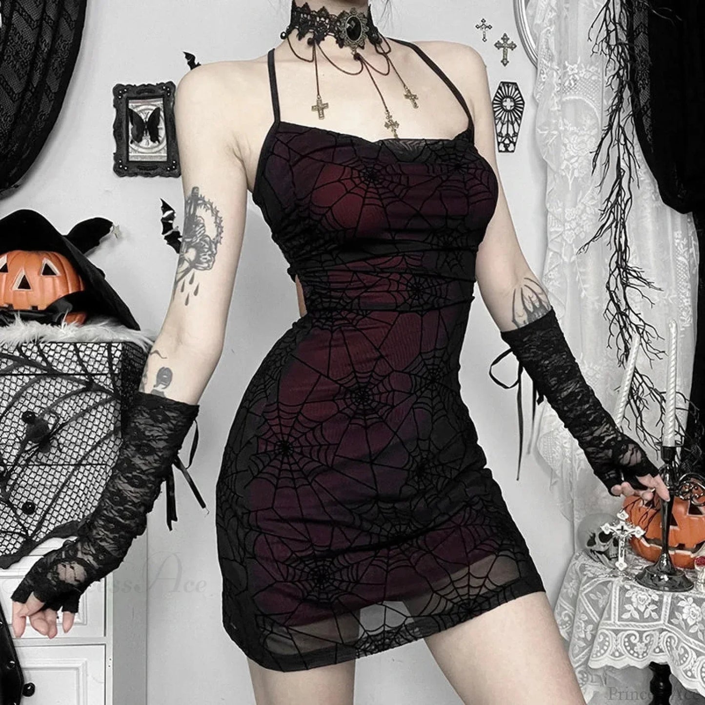 Spider Web Suspend Mini Attire