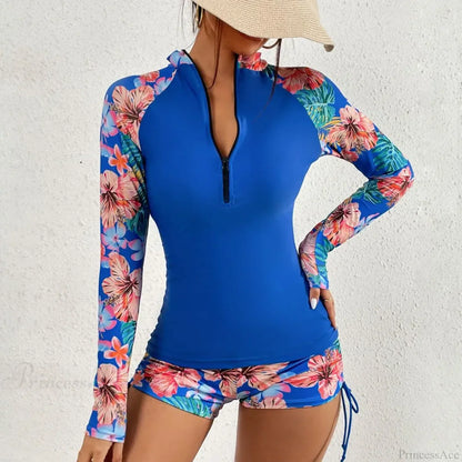 Conjunto de dos piezas de shorts y camiseta de surf de deporte