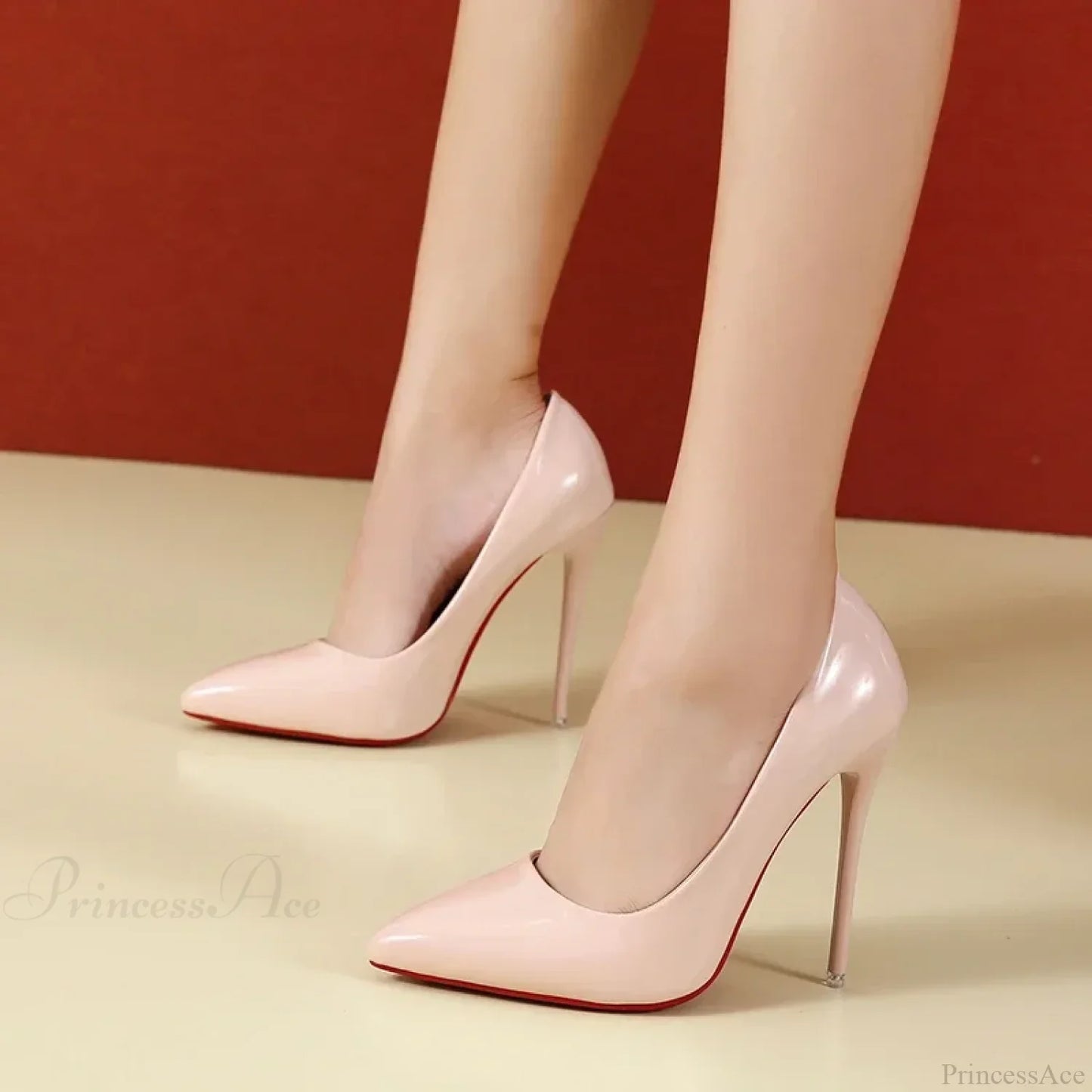 Spring Banquet Party Solid Color Comfortable Outdoor Casual Women Shoes High Heel