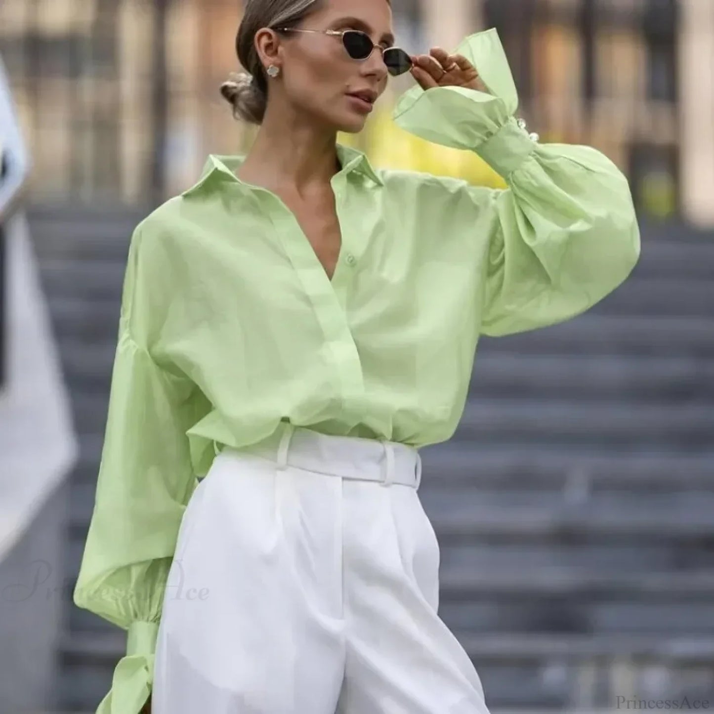 Spring Office Casual Blouse