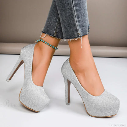 Stiletto Sexy High Heels New Summer Casual Pumps Platform Luxury Wedding Shoes High Heel