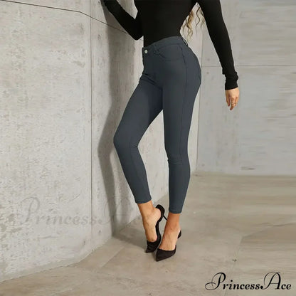 Stretch Skinny Women's High Waisted Sexy Streetwears Pencil Fashion Elastici Denim Slim Casual Jean