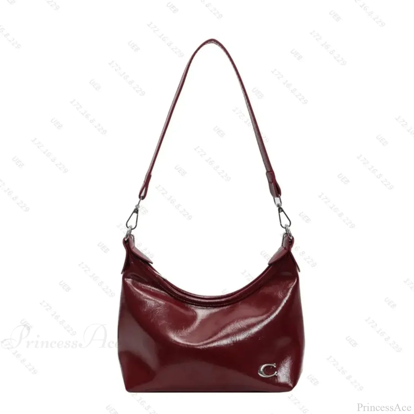 Stylish PU Crossbody Bag with Zipper
