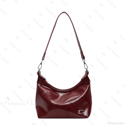 Stylish PU Crossbody Bag with Zipper