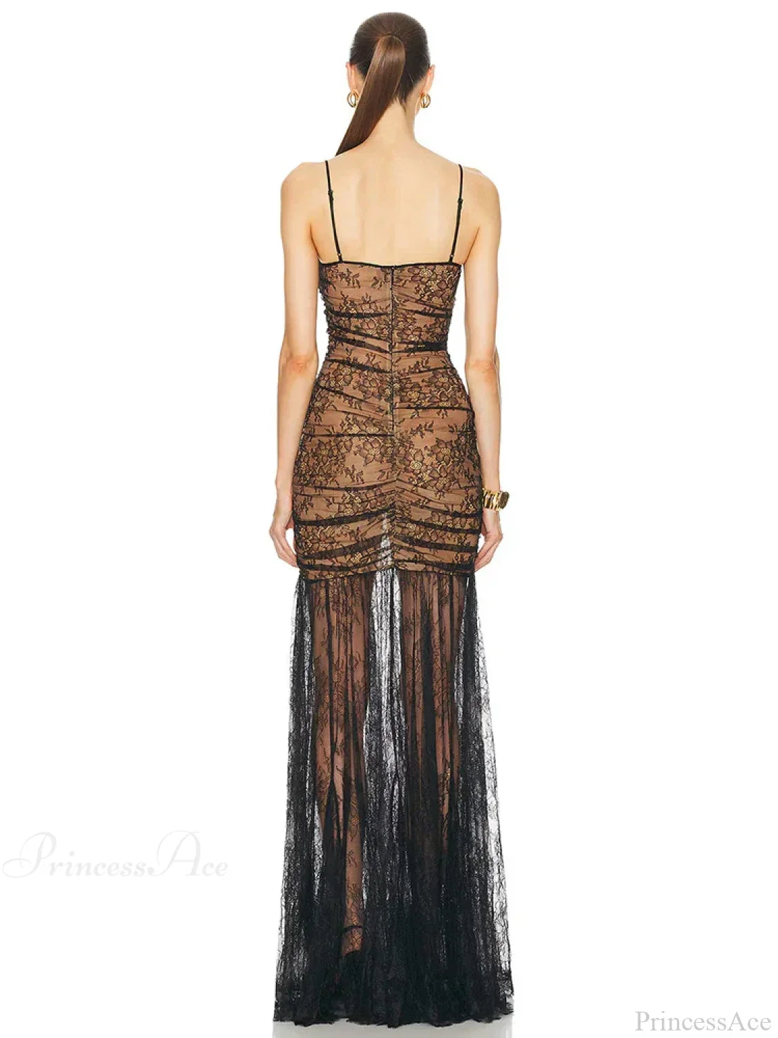 Sweetheart Neckline Lace Mermaid Party Dress