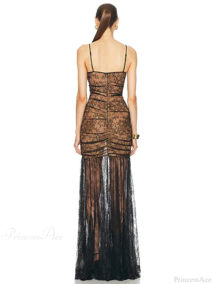 Sweetheart Neckline Lace Mermaid Party Dress