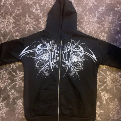 Tapout Graphic Oversized Hoodie